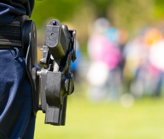 How are your security personnel trained?