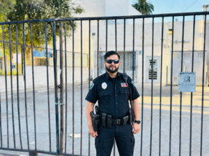 armed security officer in los angeles