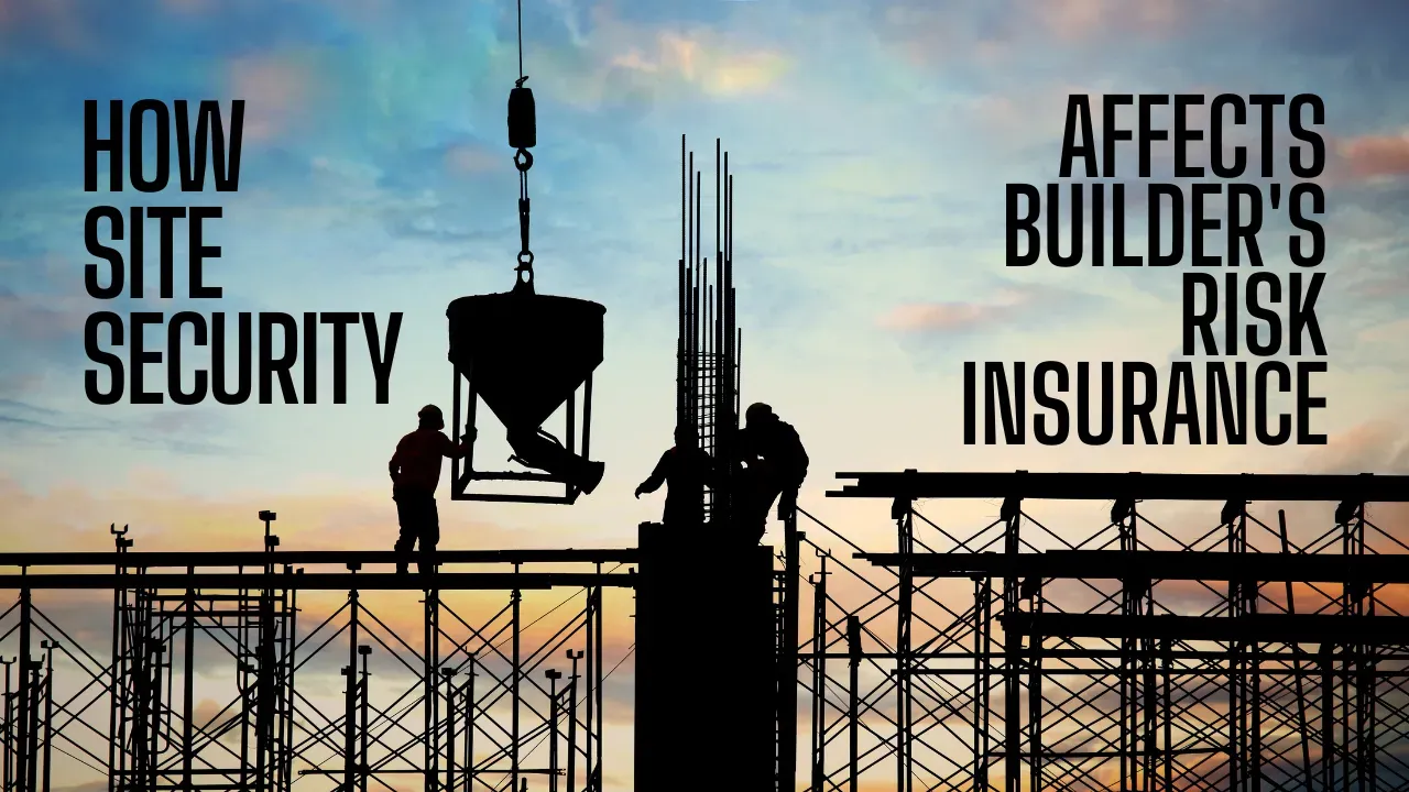 Builder saves money on insurances and potential losses